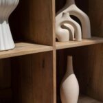 Indian Rattan Door Display Cabinet - Image 5