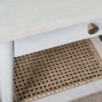 Handcrafted Wooden Bedside Table Natural Mango Finish - Image 5
