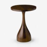 Handcrafted Modern Round End Table For Living Room Furniture - Image 3