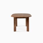 Handcrafted Solid Mango Wood Dining Table Set - Image 3