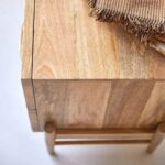 Bedside Table in Solid Mango Wood - Image 5