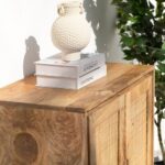 Rattan Two Doors Sideboard/Cabinet - Image 4