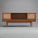 Rajasthani Cane TV Cabinet - Image 3