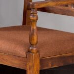 Modern Solid Wood Arm Chair - Image 3