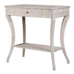 Modern Mango Wood Console Table with 1 Drawer - Image 2