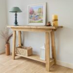 Modern Mango Wood Console Table - Image 3