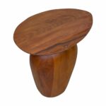 Modern Wooden Sofa Side Table - Image 3