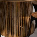 Kinley Round Wood Dining Table - Image 5