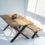 Mango Wood Dining Table with Top Thickness - Image 3