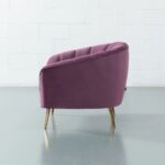 Purple Velvet Chair - Image 3