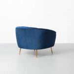 Blue Fabric Chair - Image 3