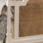 Jodhpuri Modern Solid Wood Cane Bed - Image 3