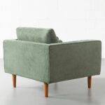 Green Fabric Chair - Image 5