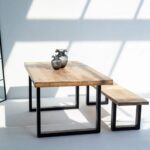 Mango Wood Dining Table with Top Thickness - Image 3