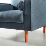 Blue Fabric Chair - Image 8