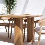 Umbria Mango Wood Dining Table - Image 3