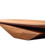 Handcrafted Mango Wood Coffee Table - Image 4