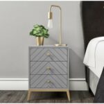 Modern Inlay Bedside Table Furniture - Image 3