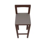 Wooden Unique Long Heighted Wooden Handmade Bar Chair - Image 4