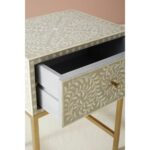 Handmade Inlay Bedside Table Furniture - Image 4