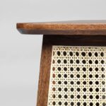 Wooden End Table – Walnut Finish - Image 5