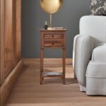 Handmade Wooden End Table - Image 3