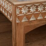 Hand - Carved Bed | Platform Bed - Image 5