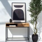 Rattan One Drawer Console - Image 2