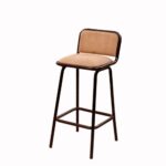 Traditional Handmade Wooden Bar Chair - Image 3