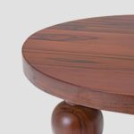 Handcrafted Wooden End Table - Image 2