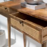 Rattan 2-Drawers Console - Image 3