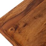 Antique Z Design Wooden End Table - Image 5