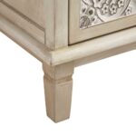 Whitewashed Carved Large Sideboard - Image 10