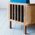 Antique Cane Sofa Chair Comfort - Image 3