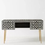 Handmade Inlay Console Table - Image 2