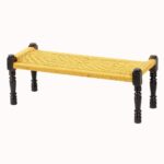 Jodhpuri Wooden Patio Balcony Bench in Sheesham Wood - Image 4