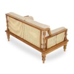 Wooden Artistic Unique Cane Sofa - Image 4