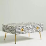 Handmade Inlay Coffee Table - Image 2
