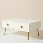Handmade Inlay Coffee Table - Image 3
