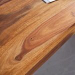 Wooden Artistic Handcrafted Wood Console Table - Image 3