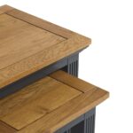 Solid Mango Wood Modern 2 Set End Table - Image 4