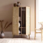 Frances Woven Rattan Compact Double Closet, Natural - Image 2