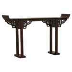 Handcrafted Solid Wood Console Table - Image 6