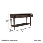 Heaven Wooden Console Foyer Table - Image 4