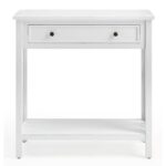 Mango Finish White Console Table - Image 7