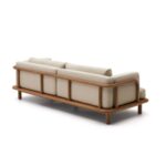 Wooden Handcrafted Carved Sofa - Image 5