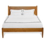 Handcrafted Solid Wood Platform Bed - Image 6