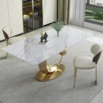 The Golden Moon Dining Table With Chairs - Image 4