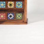 Mango Wood Modern Bookshelf - Image 4