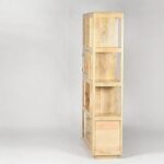 Indian Mango Wood Natural Finish (Bookshelf) - Image 6